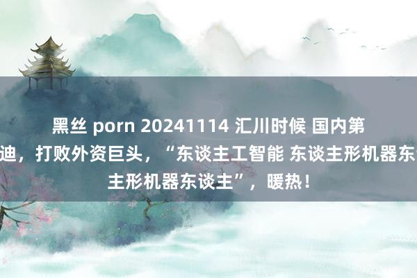 黑丝 porn 20241114 汇川时候 国内第二，紧追比亚迪，打败外资巨头，“东谈主工智能 东谈主形机器东谈主”，暖热！