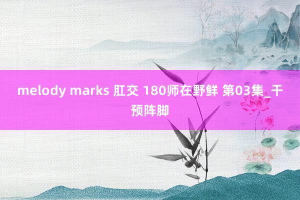 melody marks 肛交 180师在野鲜 第03集_干预阵脚